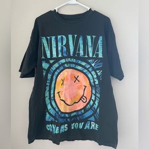 UO Nirvana oversized tee